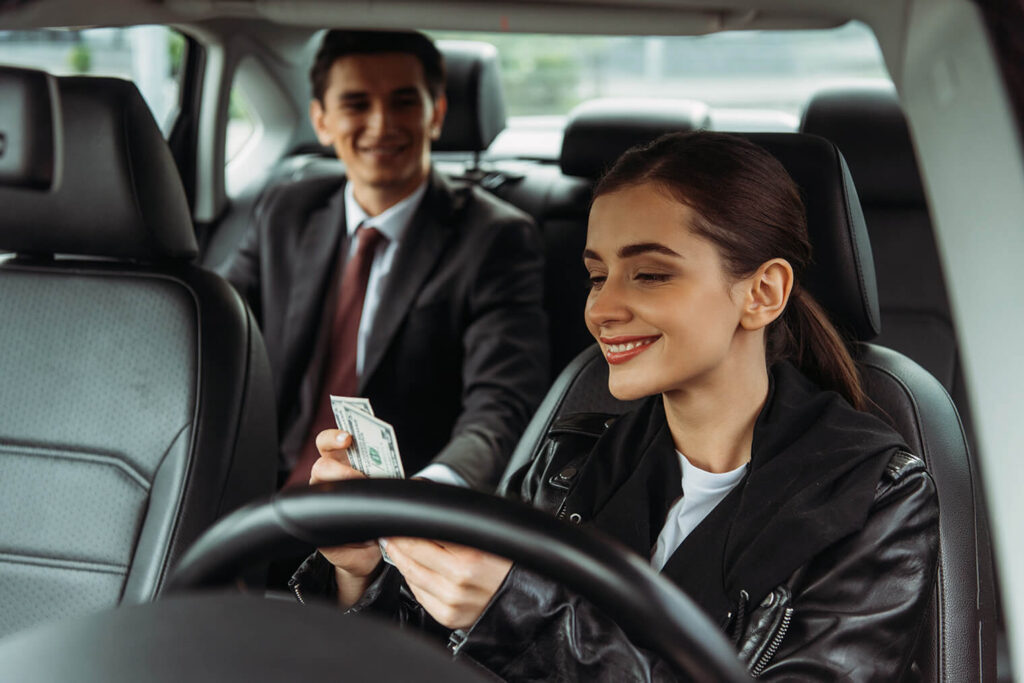 CCabs Corporate Account. Drive and passenger.