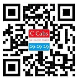 CCabs App Download QR Code