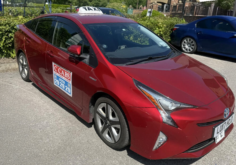 CCabs taxi near Blackpool